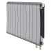 Радиатор отопления биметаллический Royal Thermo Infinity 500 Silver Satin VR80 - 12 секц., RTINSSVR8050012