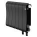 Радиатор отопления биметаллический Royal Thermo Infinity 300 Noir Sable VR80 - 6 секц., RTINSVR8030006