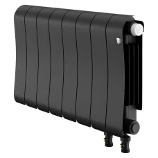 Радиатор отопления биметаллический Royal Thermo Infinity 300 Noir Sable VR80 - 8 секц., RTINSVR8030008