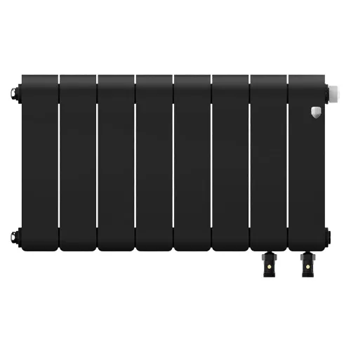 Радиатор отопления биметаллический Royal Thermo Infinity 300 Noir Sable VR80 - 8 секц., RTINSVR8030008