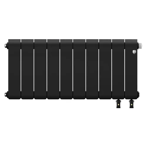 Радиатор отопления биметаллический Royal Thermo Infinity 300 Noir Sable VR80 - 10 секц., RTINSVR8030010