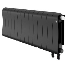 Радиатор отопления биметаллический Royal Thermo Infinity 300 Noir Sable VR80 - 14 секц., RTINSVR8030014