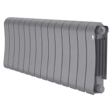 Радиатор отопления биметаллический Royal Thermo Infinity 300 Silver Satin - 14 секц., RTISS30014