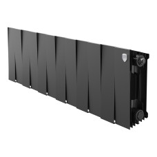 Радиатор отопления биметаллический Royal Thermo PianoForte 200 Чёрный - 12 секц., RTPB3020012