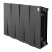 Радиатор отопления биметаллический Royal Thermo PianoForte 300 Чёрный - 8 секц., RTPB3030008