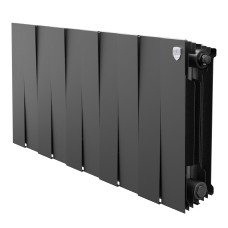 Радиатор отопления биметаллический Royal Thermo PianoForte 300 Чёрный - 10 секц., RTPB3030010