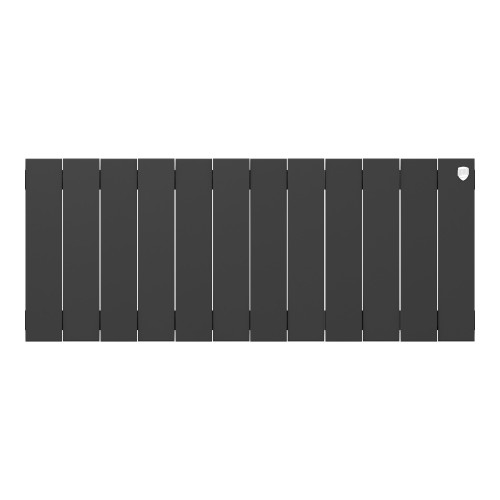 Радиатор отопления биметаллический Royal Thermo PianoForte 300 Чёрный - 12 секц., RTPB3030012