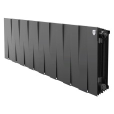 Радиатор отопления биметаллический Royal Thermo PianoForte 300 Чёрный - 16 секц., RTPB3030016