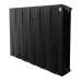 Радиатор отопления биметаллический Royal Thermo PianoForte 500 Чёрный - 12 секц., RTPB3050012