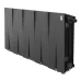 Радиатор отопления биметаллический Royal Thermo PianoForte 300 Чёрный VR80 - 10 секц., RTPBVR803030010