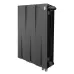 Радиатор отопления биметаллический Royal Thermo PianoForte 500 Чёрный VR80 - 6 секц., RTPBVR803050006