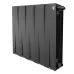 Радиатор отопления биметаллический Royal Thermo PianoForte 500 Чёрный VR80 - 10 секц., RTPBVR803050010