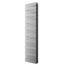 Радиатор отопления Royal Thermo PianoForte Tower 300 /Silver Satin - 18 секц., RTPFTSS30018