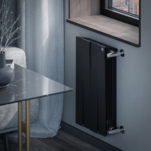 Радиатор отопления Royal Thermo PianoForte 500 Noir Sable - 4 секц., RTPNNS50004