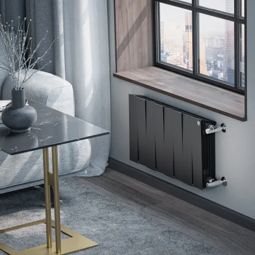 Радиатор отопления Royal Thermo PianoForte 300 /Noir Sable - 8 секц., RTPNS30008