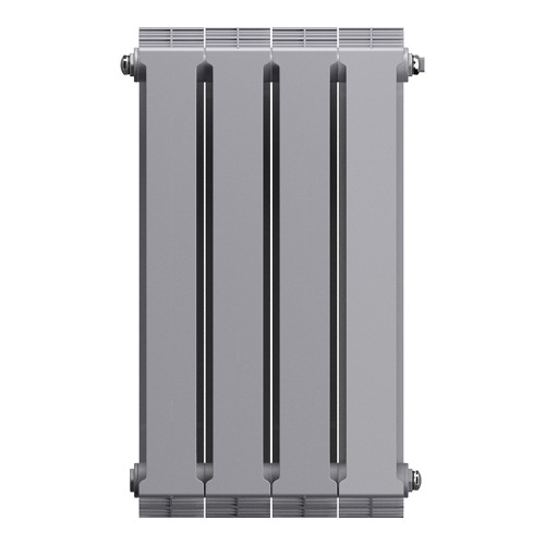 Радиатор отопления Royal Thermo PianoForte 500 Silver Satin - 4 секц., RTPNSS50004