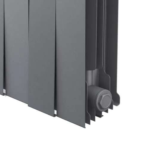 Радиатор отопления Royal Thermo PianoForte 500 Silver Satin - 6 секц., RTPNSS50006
