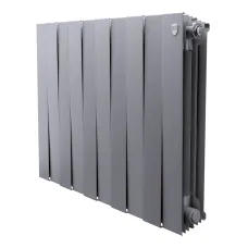 Радиатор отопления Royal Thermo PianoForte 500 Silver Satin - 10 секц., RTPNSS50010