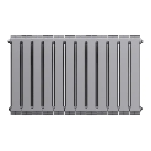 Радиатор отопления Royal Thermo PianoForte 500 Silver Satin - 12 секц., RTPNSS50012