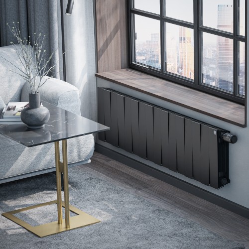 Радиатор отопления Royal Thermo PianoForte 300 /Noir Sable - 16 секц. VDR, RTPNSVDR30016