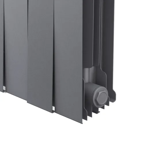 Радиатор отопления биметаллический Royal Thermo PianoForte 200 Серебристый - 20 секц., RTPS3020020