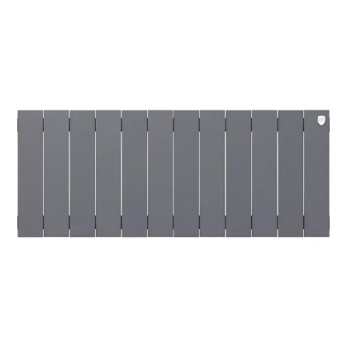 Радиатор отопления биметаллический Royal Thermo PianoForte 300 Серебристый - 12 секц., RTPS3030012