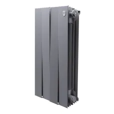 Радиатор отопления биметаллический Royal Thermo PianoForte 500 Серебристый - 4 секц., RTPS3050004