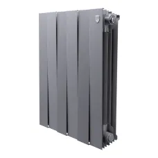 Радиатор отопления биметаллический Royal Thermo PianoForte 500 Серебристый - 6 секц., RTPS3050006