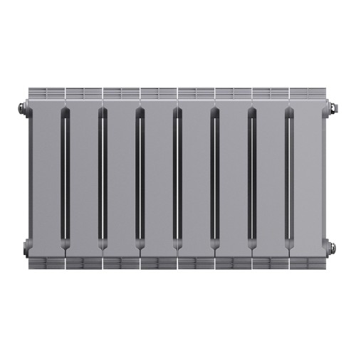 Радиатор отопления Royal Thermo PianoForte 300 /Silver Satin - 8 секц., RTPSS30008