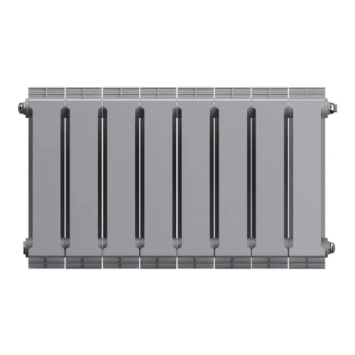 Радиатор отопления Royal Thermo PianoForte 300 /Silver Satin - 8 секц., RTPSS30008