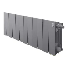 Радиатор отопления Royal Thermo PianoForte 200 /Silver Satin - 12 секц. VDR, RTPSSVDR20012