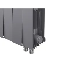 Радиатор отопления Royal Thermo PianoForte 200 /Silver Satin - 20 секц. VDR, RTPSSVDR20020