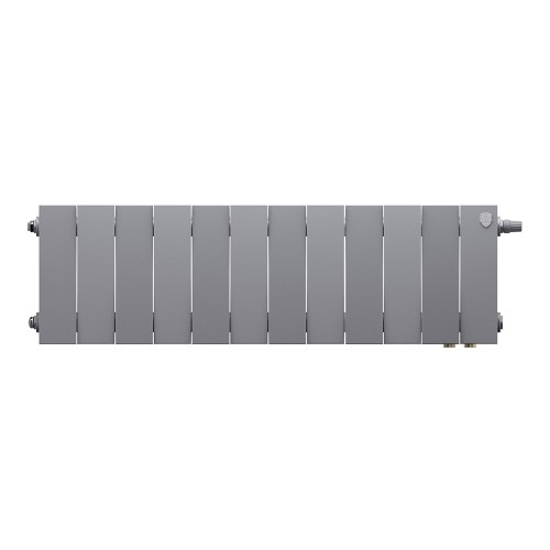 Радиатор отопления Royal Thermo PianoForte 200 Silver Satin VDR80 - 12 секц., RTPSSVDR8020012