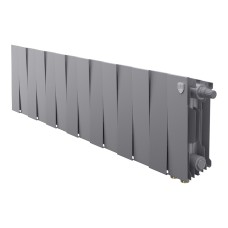 Радиатор отопления Royal Thermo PianoForte 200 Silver Satin VDR80 - 14 секц., RTPSSVDR8020014