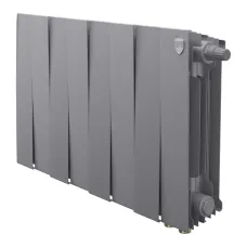 Радиатор отопления Royal Thermo PianoForte 300 Silver Satin VDR80 - 8 секц., RTPSSVDR8030008