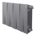 Радиатор отопления Royal Thermo PianoForte 300 Silver Satin VDR80 - 8 секц., RTPSSVDR8030008
