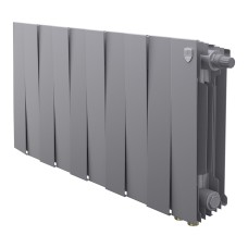 Радиатор отопления Royal Thermo PianoForte 300 Silver Satin VDR80 - 10 секц., RTPSSVDR8030010