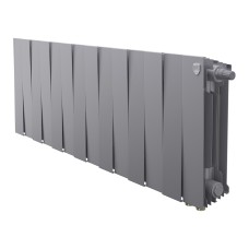 Радиатор отопления Royal Thermo PianoForte 300 Silver Satin VDR80 - 14 секц., RTPSSVDR8030014