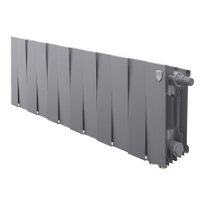 Радиатор отопления биметаллический Royal Thermo PianoForte 200 Серебристый VR80- 12 секц., RTPSVR803020012