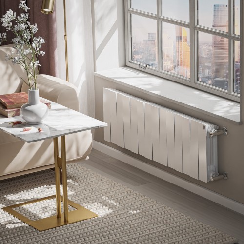 Радиатор отопления биметаллический Royal Thermo PianoForte 300 Белый - 14 секц., RTPW3030014