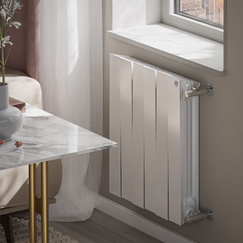 Радиатор отопления биметаллический Royal Thermo PianoForte 500 Белый - 6 секц., RTPW3050006