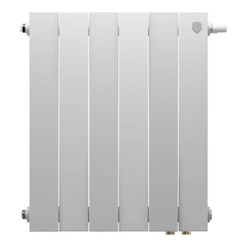 Радиатор отопления биметаллический Royal Thermo PianoForte 500 Белый VR80 - 6 секц., RTPWVR803050006