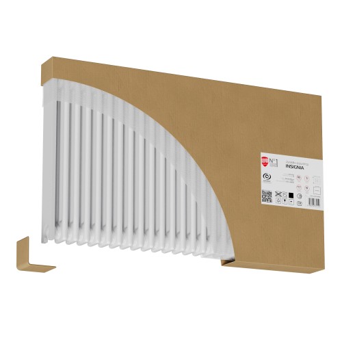 Дизайн-радиатор Royal Thermo Insignia C3050 - 18 секц. RAL9016, In-C3050.18.9016