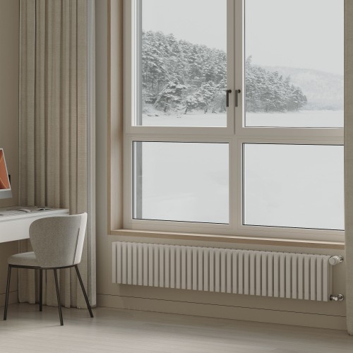 Дизайн-радиатор Royal Thermo Shift Q30 VC2030 - 38 секц. RAL9016, Q30-VC2030.38.9016