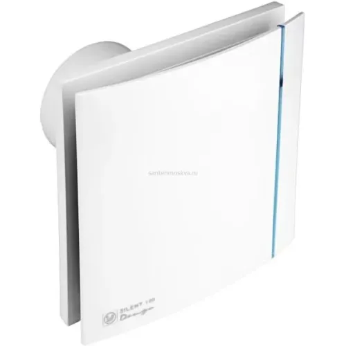 Вытяжной вентилятор Soler & Palau SILENT-100 CZ DESIGN, белый 8 Вт