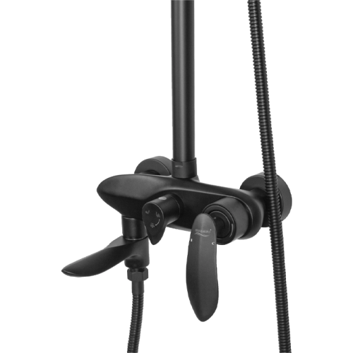 Душевая система Grocenberg GB7001 Черный матовый