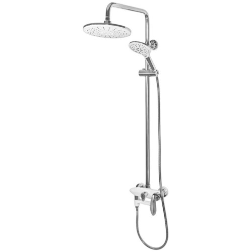 Душевая система Grocenberg GB7001 Белый хром