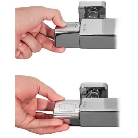 Душевая система с термостатом Grocenberg GB7005 Хром