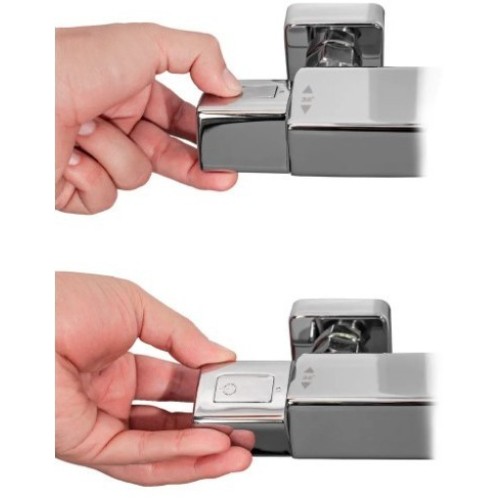 Душевая система с термостатом Grocenberg GB7005 Хром