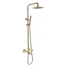 Душевая система с термостатом Grocenberg GB7005 Золото